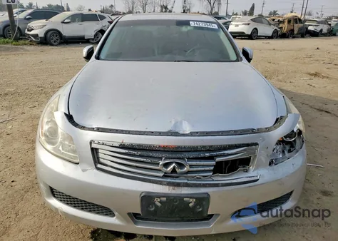 2008 Infiniti G35 z USA, uszkodzony, nr VIN JNKBV61EX8M218604